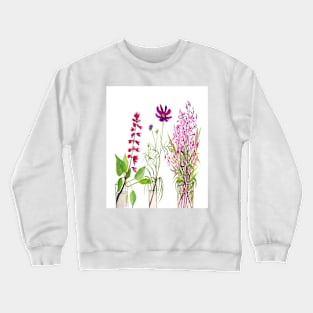 Summer Flowers Crewneck Sweatshirt